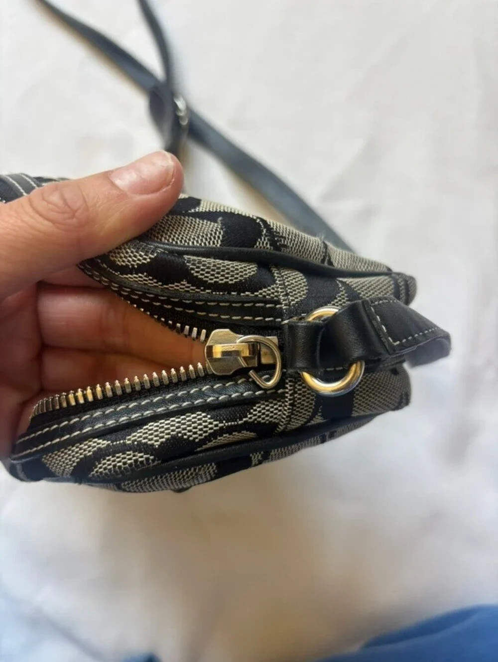 Coach cross body classic mini purse